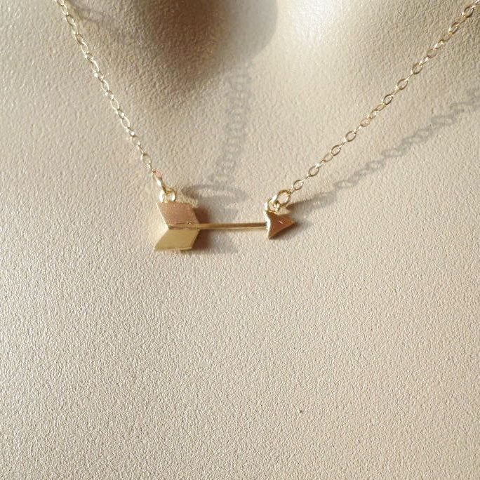 Gold Arrow Necklace
