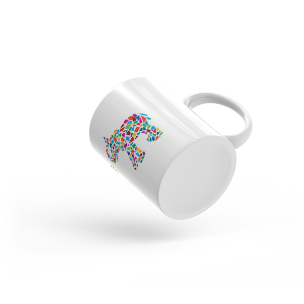 "Abstract Elephant" Mug